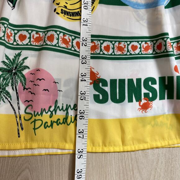 Rachel‎ Zoe Summer Vibes Maxi Skirt Women XS Multicolor Tropical Paradise NEW - Picture 7 of 10